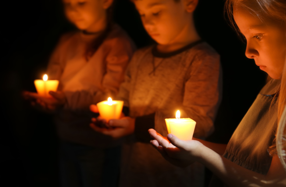 Light a prayer candle