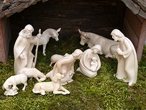 Nativity set