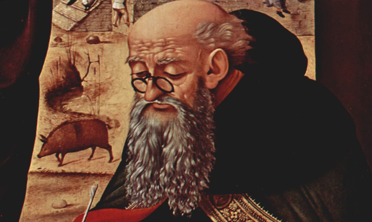 St. Anthony of Egypt … and his pig
